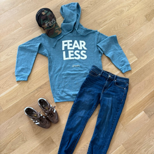 NEW!! FEAR....LESS Sweatshirt Hoodie