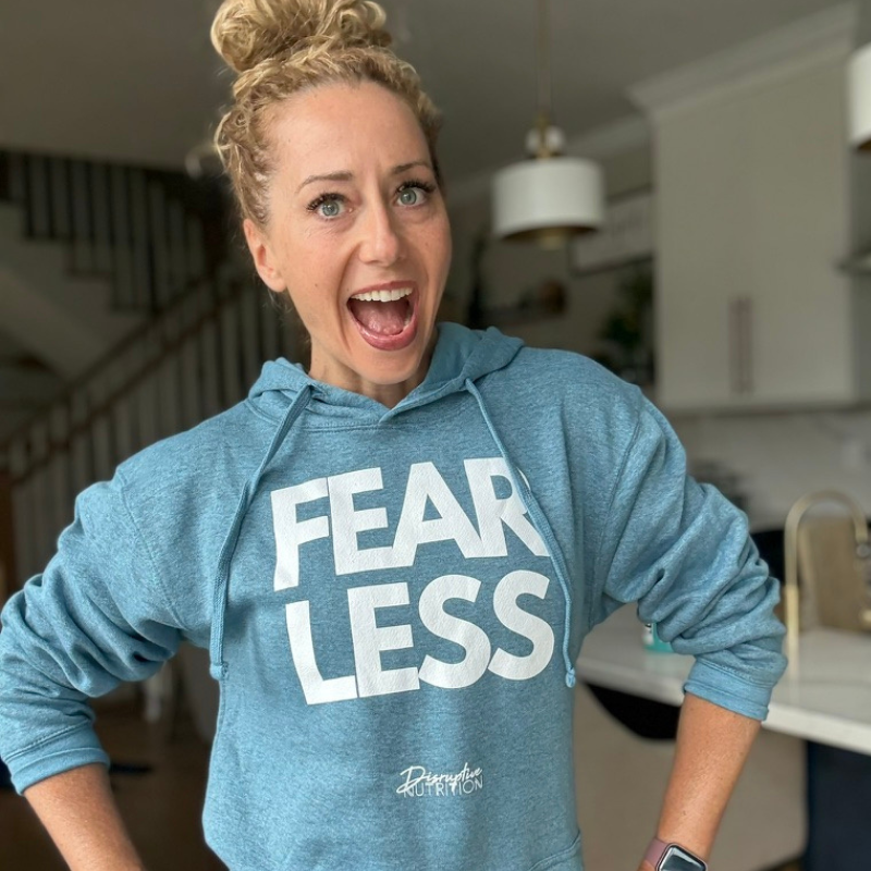 NEW!! FEAR....LESS Sweatshirt Hoodie