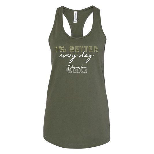 1% Better Every Day Slim-Fit Tank