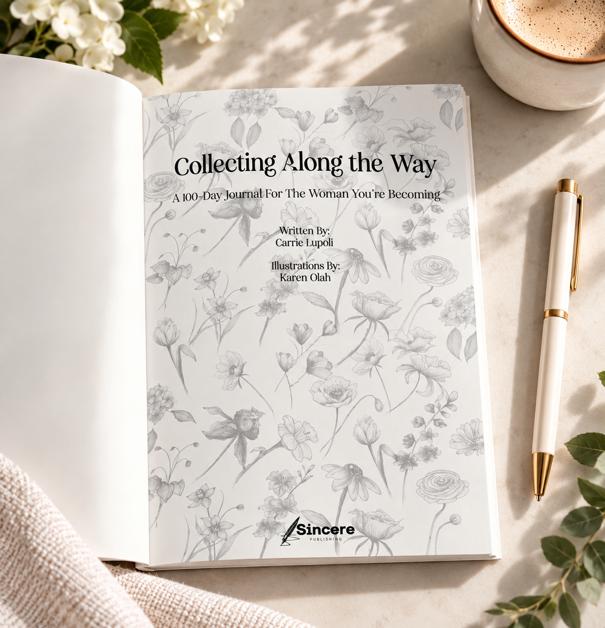 Collecting Along the Way — A 100-Day Reflection Journal (Companion to From Corset to Crown)
