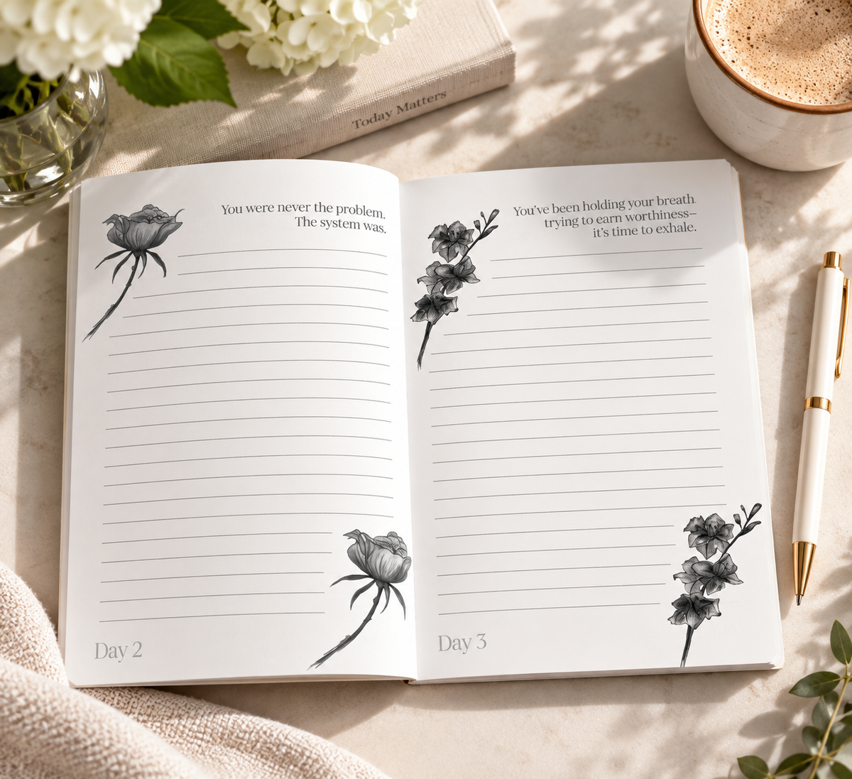 Collecting Along the Way — A 100-Day Reflection Journal (Companion to From Corset to Crown)