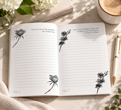 Collecting Along the Way — A 100-Day Reflection Journal (Companion to From Corset to Crown)