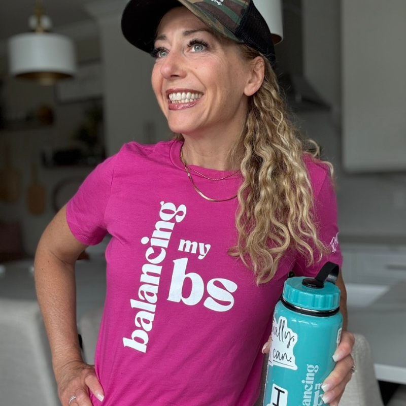 NEW!! Balancing Your BS Women's Tee