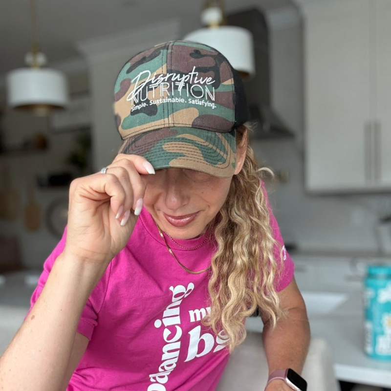 BACK IN STOCK! Disruptive Nutrition Camo Hat