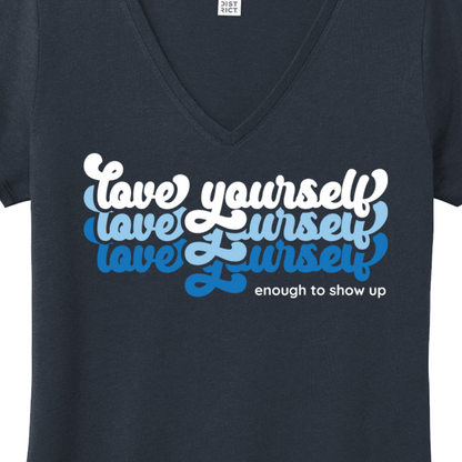 Love Yourself V-Neck Tee