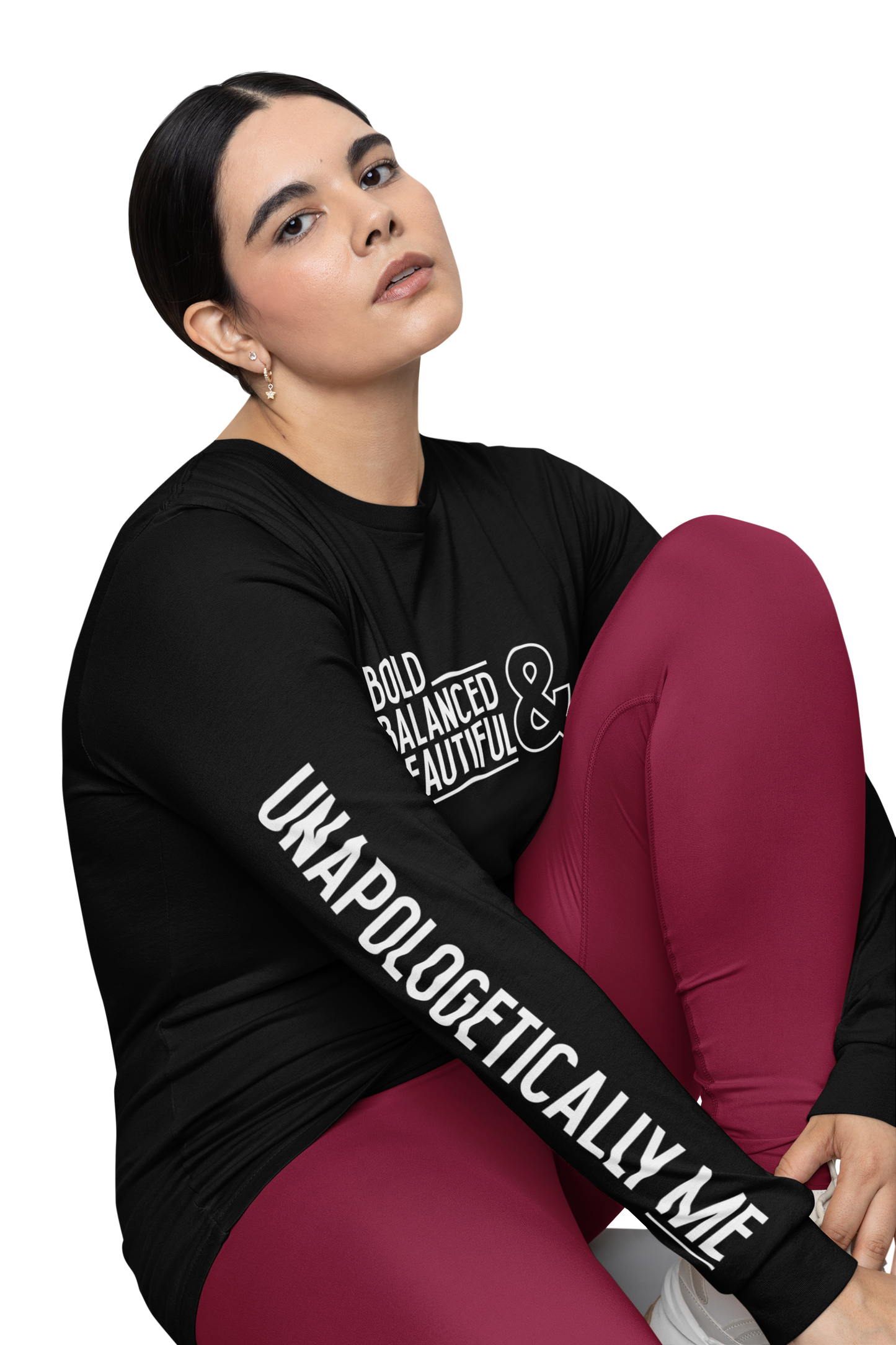 **NEW** Bold, Balanced, Beautiful and Unapologetically YOU! Long Sleeved Tee Shirt