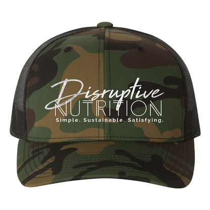 BACK IN STOCK! Disruptive Nutrition Camo Hat