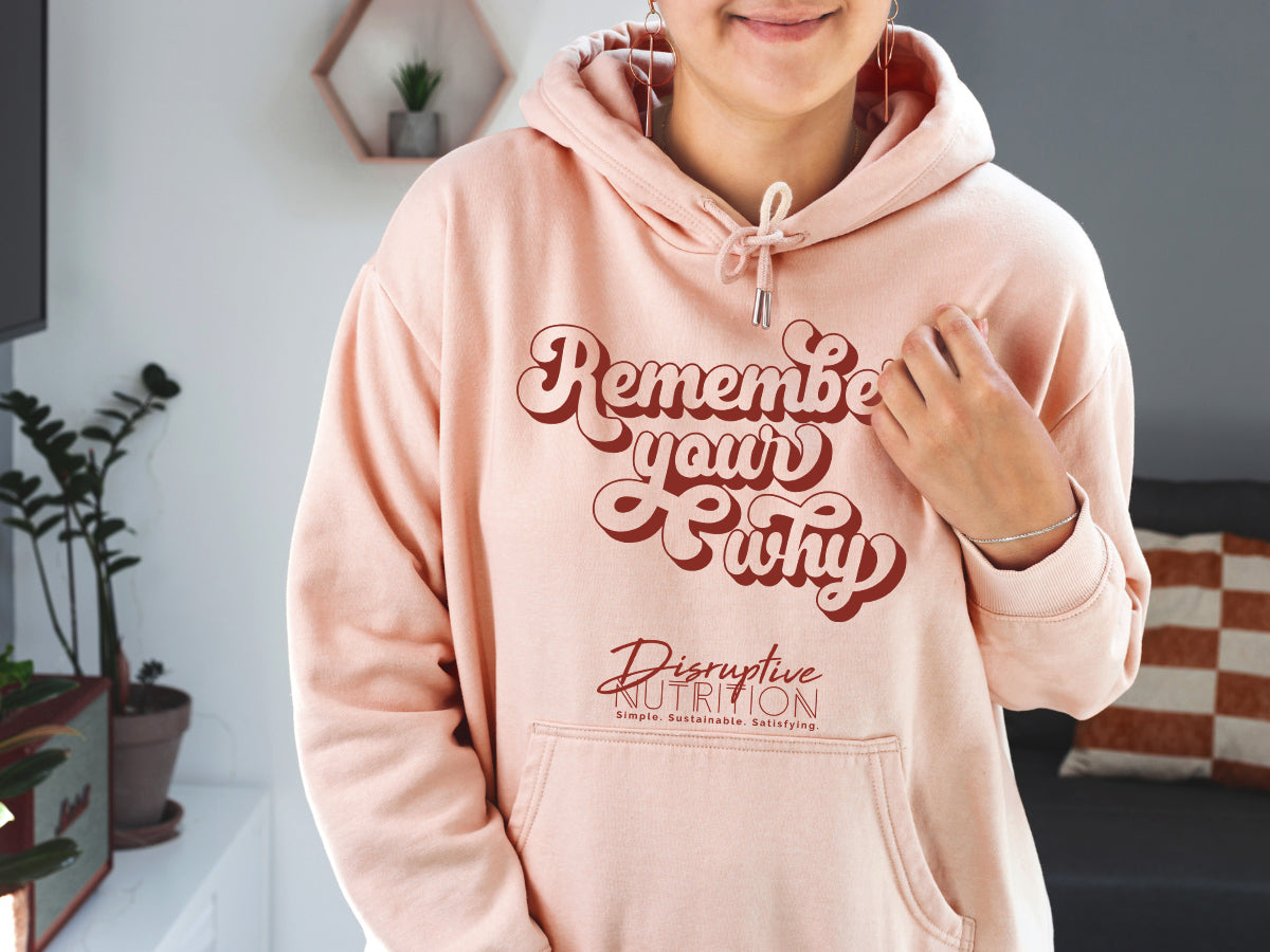 Remember Your Why Relaxed Fit Hoodie